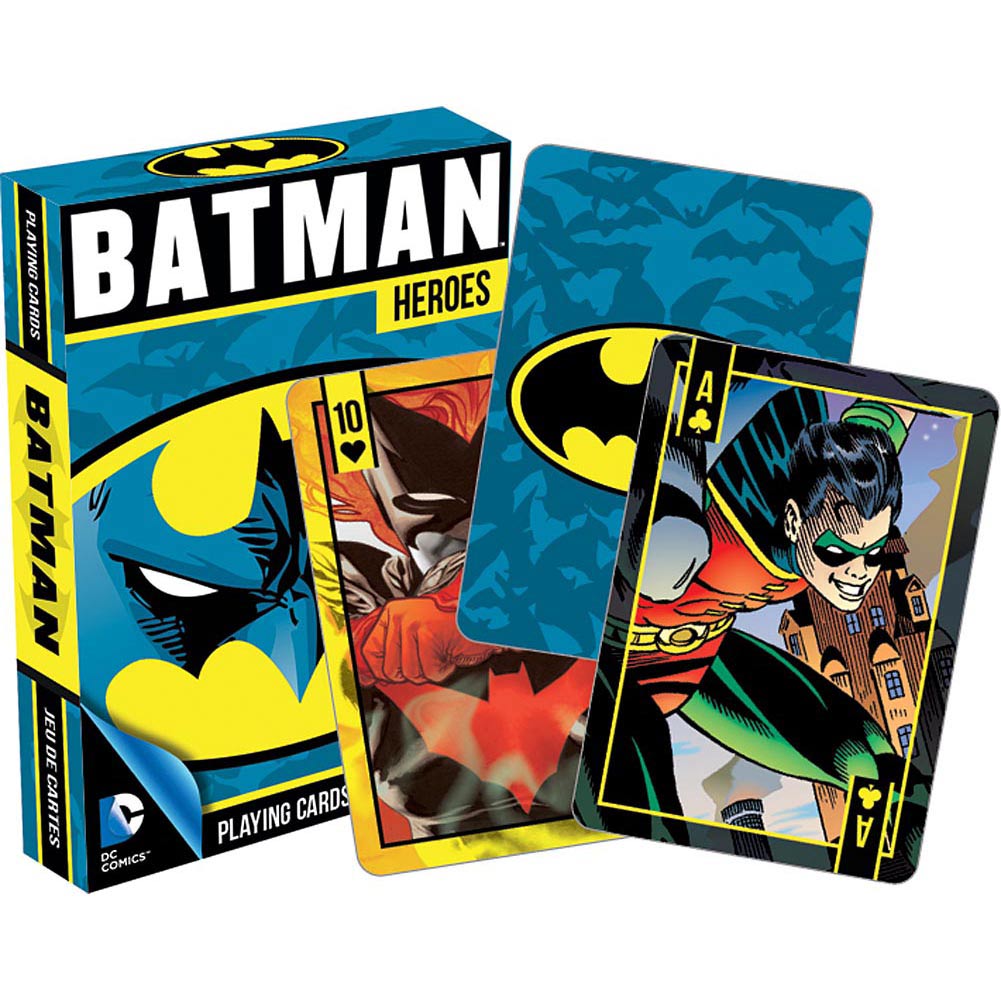 DC Comics Batman Heroes Playing Cards